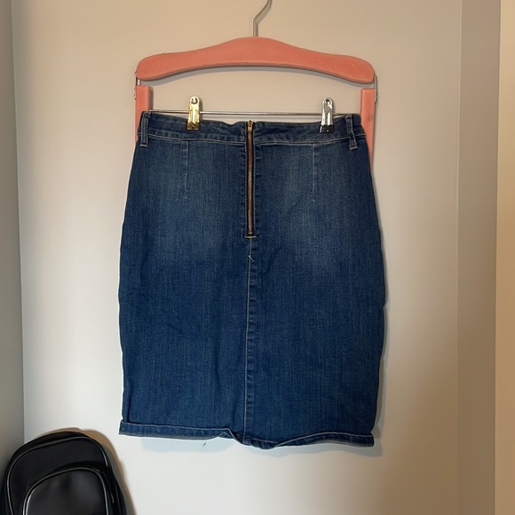 Jean midi skirt - Picture 3 of 3